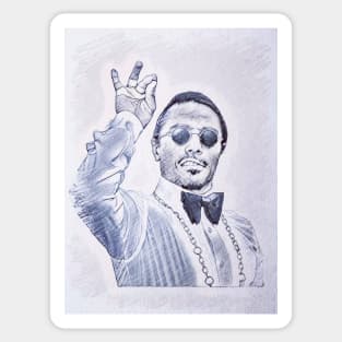 Nusret Salt Bae Drawing Sticker